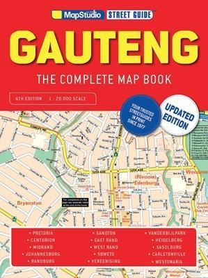 Gauteng complete map book street guide - MapStudio MapStudio