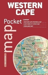 Pocket map Western Cape - Map Studio