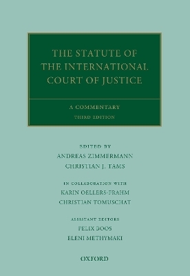 The Statute of the International Court of Justice - 