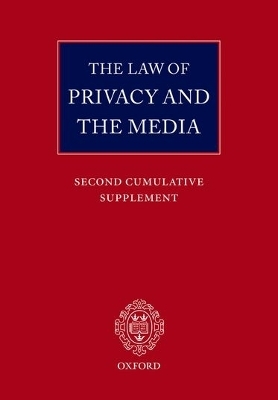 Law Of Privacy And Media -  Editor