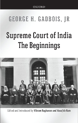 Supreme Court of India - George H. Gadbois