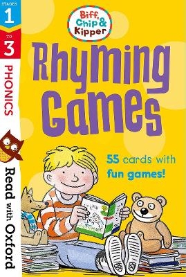 Read with Oxford: Stages 1-3: Biff, Chip and Kipper: Rhyming Games Flashcards - Roderick Hunt, Annemarie Young, Kate Ruttle