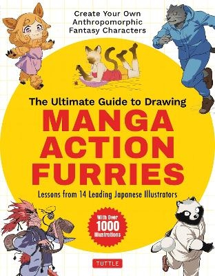 The Ultimate Guide to Drawing Manga Action Furries -  Genkosha Studio,  Hitsujirobo