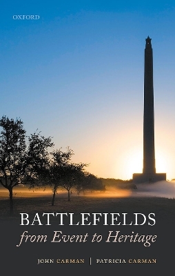 Battlefields from Event to Heritage - John Carman, Patricia Carman