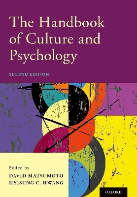 The Handbook of Culture and Psychology - 