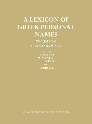 A Lexicon of Greek Personal Names - 