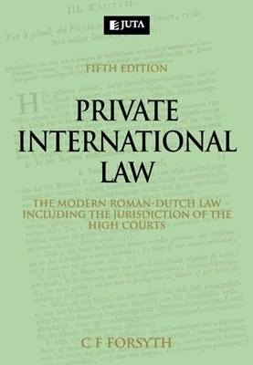 Private International Law - C F Forsyth