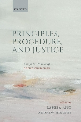 Principles, Procedure, and Justice - 