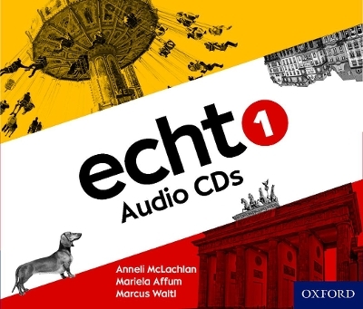Echt 1 Audio CD Pack - Anneli McLachlan, Mariela Affum, Marcus Waltl