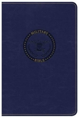 CSB Military Bible, Royal Blue LeatherTouch - CSB Bibles by Holman CSB Bibles by Holman