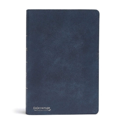 CSB (in)courage Devotional Bible, Navy Genuine Leather -  (In)Courage, CSB Bibles by Holman CSB Bibles by Holman