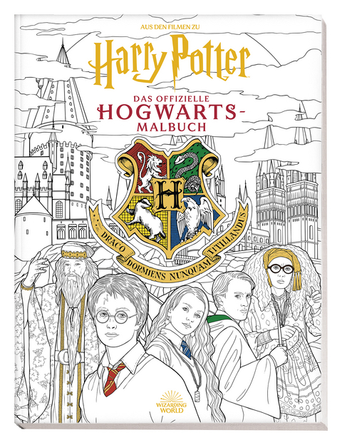 Aus den Filmen zu Harry Potter: Das offizielle Hogwarts-Malbuch -  Panini