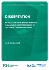 Beiträge von Erneuerbare-Energien-Anlagen zur Kurzzeitstabilität im deutschen Übertragungsnetz - Maik Schönefeld