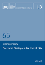 Poetische Strategien der Kunstkritik - Christian Steinau