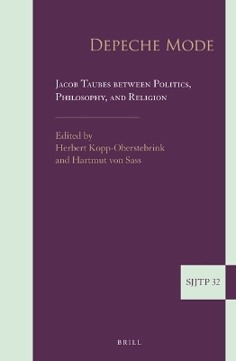 Depeche Mode. Jacob Taubes between Politics, Philosophy, and Religion - 