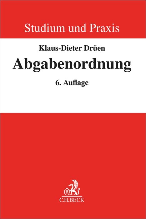 Abgabenordnung - Klaus-Dieter Drüen
