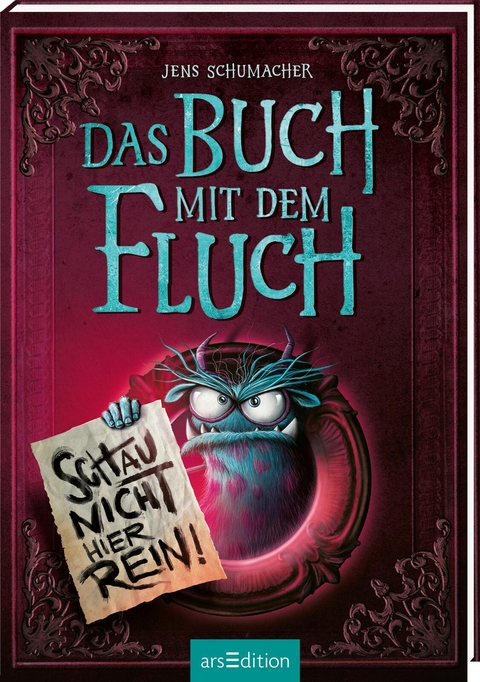 Das Buch mit dem Fluch – Schau nicht hier rein! (Das Buch mit dem Fluch 3) - Jens Schumacher