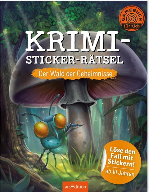 Krimi-Sticker-Rätsel – Der Wald der Geheimnisse - Philip Kiefer