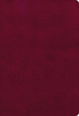 NASB Super Giant Print Reference Bible, Burgundy