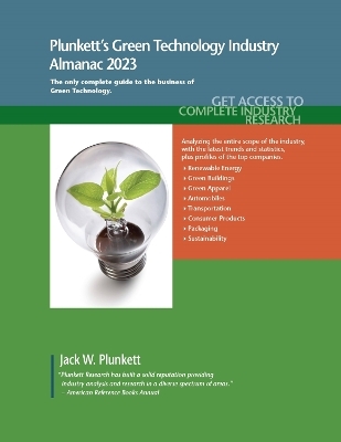 Plunkett's Green Technology Industry Almanac 2023 - Jack W. Plunkett