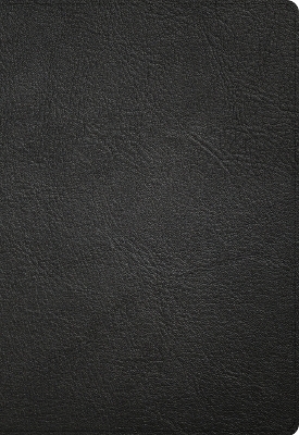 NASB Super Giant Print Reference Bible, Black Leather