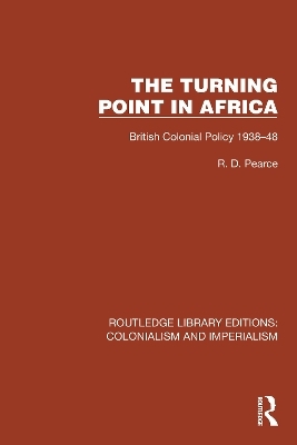 Turning Point in Africa - Robert D. Pearce