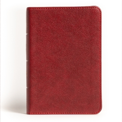 NASB Large Print Compact Reference Bible, Burgundy