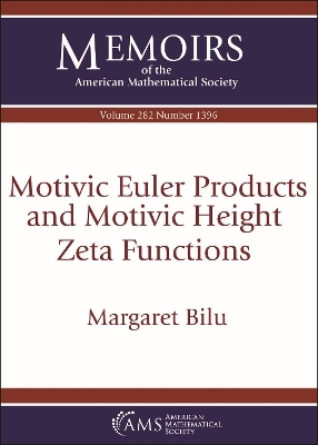Motivic Euler Products and Motivic Height Zeta Functions - Margaret Bilu