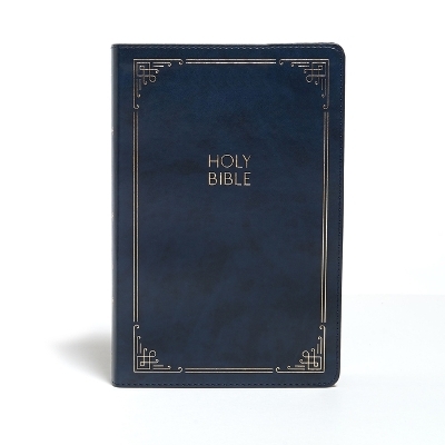 KJV Large Print Personal Size Reference Bible, Navy