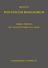 Regesta Pontificum Romanorum - Jaffé, Philipp; Herbers, Klaus
