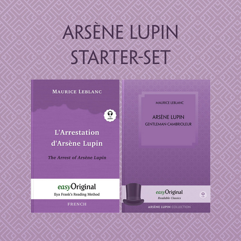 Arsène Lupin (with audio-online) - Starter-Set - French-English - Maurice Leblanc
