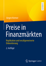 Preise in Finanzmärkten - Kremer, Jürgen