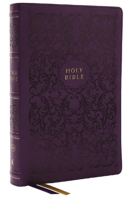 KJV Holy Bible with 73,000 Center-Column Cross References, Purple Leathersoft, Red Letter, Comfort Print: King James Version -  Thomas Nelson