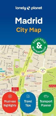 Lonely Planet Madrid City Map -  Lonely Planet