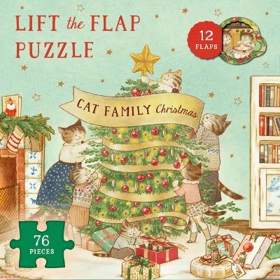 Cat Family Christmas Lift-The-Flap Puzzle - Lucy Brownridge