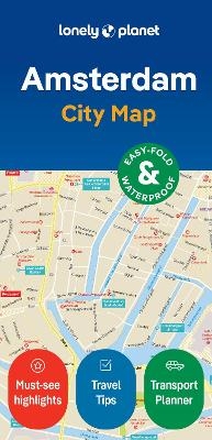 Lonely Planet Amsterdam City Map -  Lonely Planet