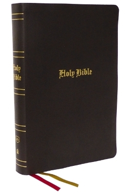 KJV Holy Bible: Super Giant Print with 43,000 Cross References, Brown Bonded Leather, Red Letter, Comfort Print: King James Version -  Thomas Nelson