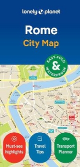 Lonely Planet Rome City Map - Lonely Planet