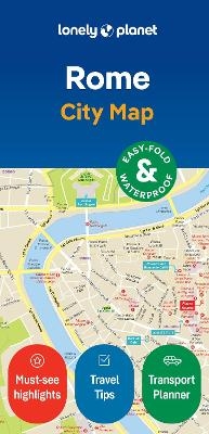 Lonely Planet Rome City Map -  Lonely Planet