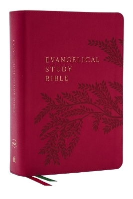 Evangelical Study Bible: Christ-centered. Faith-building. Mission-focused. (NKJV, Pink Leathersoft, Red Letter, Large Comfort Print) -  Thomas Nelson