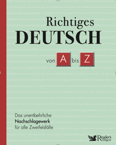 Richtiges Deutsch von A bis Z