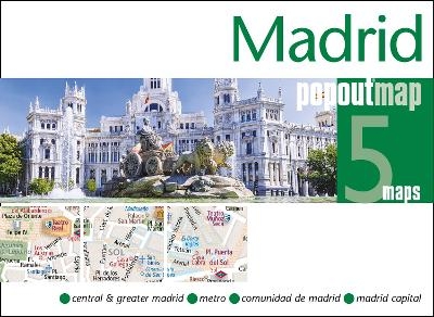 Madrid PopOut Map - 