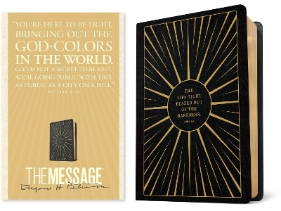 Message Anniversary Edition, Life-Light Black - Eugene H. Peterson