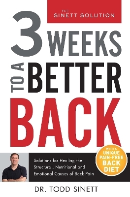 3 Weeks To A Better Back - Todd Sinett