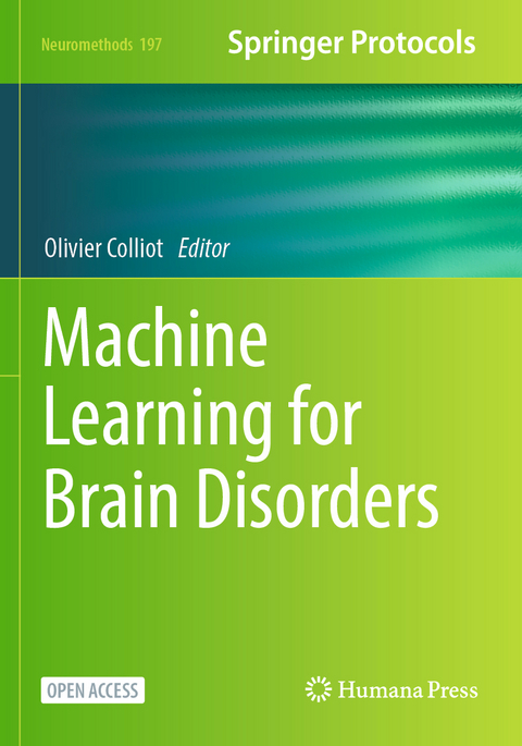 Machine Learning for Brain Disorders - 