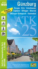 ATK25-M06 Günzburg (Amtliche Topographische Karte 1:25000) - 