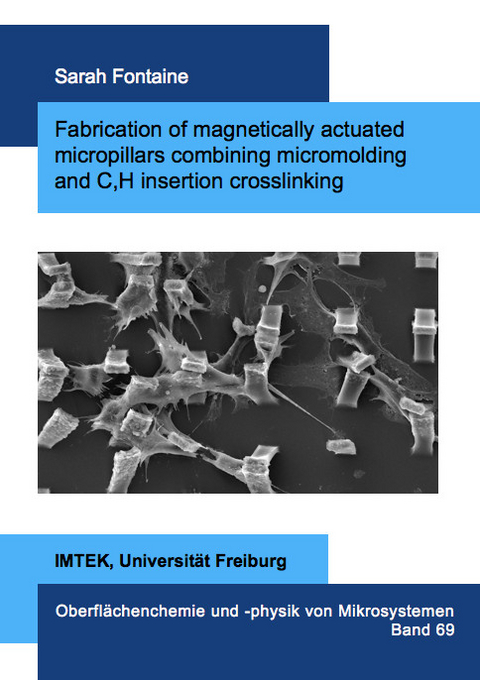 Fabrication of magnetically actuated micropillars combining micromolding and C,H insertion crosslinking - Sarah Fontaine