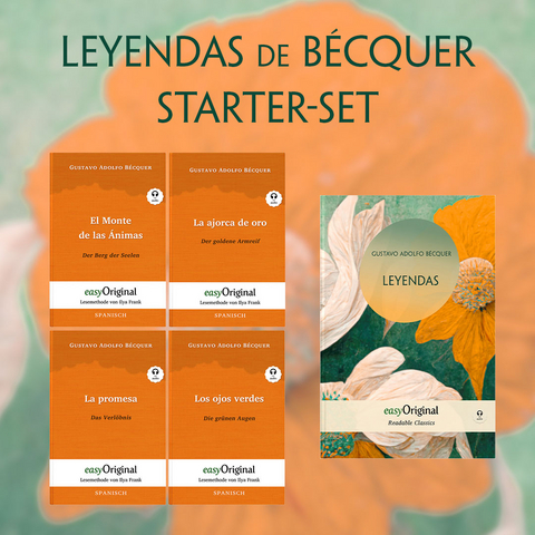 Leyendas de Bécquer (mit Audio-Online) - Starter-Set - Spanisch-Deutsch - Gustavo Adolfo Bécquer