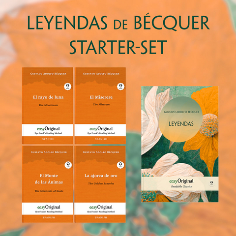 Leyendas de Bécquer (with audio-online) - Starter-Set - Spanish-English - Gustavo Adolfo Bécquer