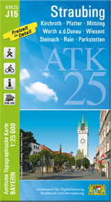 ATK25-J15 Straubing (Amtliche Topographische Karte 1:25000) - 